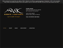 Tablet Screenshot of maskcostumes.com